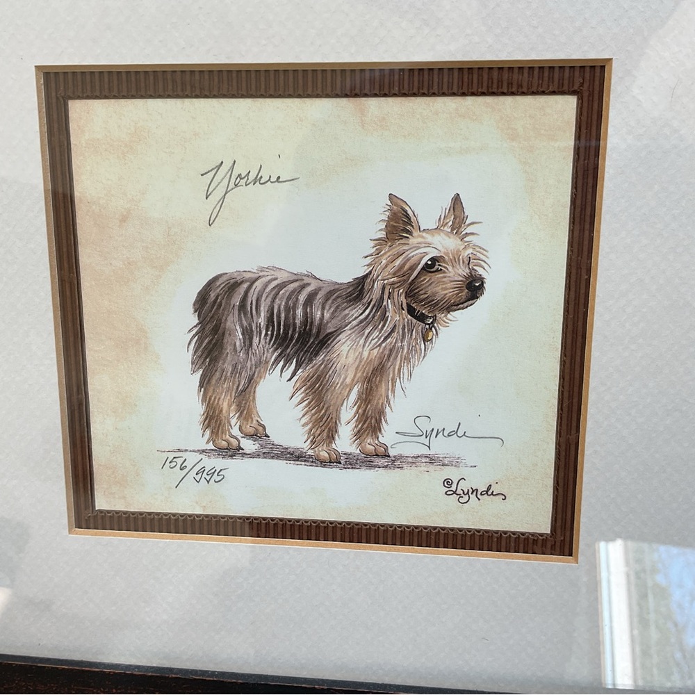 Lyndi Lende set of 3 classical dog pictures. EUC - Picture 3 of 6